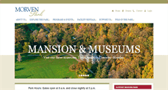 Desktop Screenshot of morvenpark.org